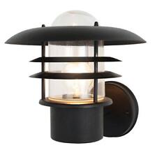Litecraft Wall Light Outdoor Industrial Style Garden Lantern - Black Clearance   for sale  Shipping to South Africa