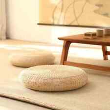 1 pieza cojines de piso redondo de paja natural tatami hechos a mano piso almohada segunda mano  Embacar hacia Argentina