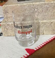 Bicchiere sambuca romana usato  Viadana