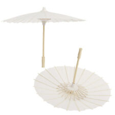 Klasyczny parasol przeciwsłoneczny z białego papieru do dekoracji imprezy lub przedstawienia na sprzedaż  Wysyłka do Poland