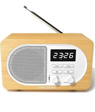 Altavoz Bluetooth Radio Retro ENUOSUMA - Altavoz Bluetooth Vintage con Reloj segunda mano  Embacar hacia Argentina