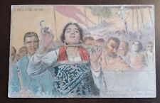 1903 cartoline abruzzesi usato  Solopaca