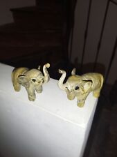 Figurines éléphants coquille d'occasion  Tulette