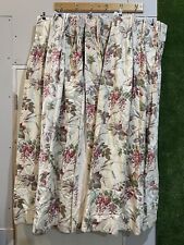 Pairs floral curtains for sale  WESTON-SUPER-MARE
