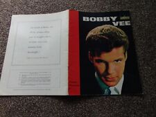 Bobby vee show for sale  LONDON