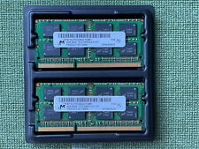 Used, Crucial 8GB (2X4GB) 1Rx8 PC3-10600S Laptop RAM Memory M471B5773DH0-CH9  for sale  Shipping to South Africa