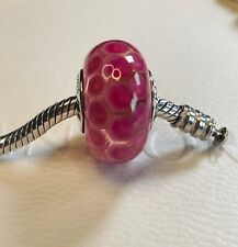 Pandora Różowa Egzotyczna XL Murano Charm (Jumbo) 790902 Srebro szterlingowe ALE S925 na sprzedaż  Wysyłka do Poland