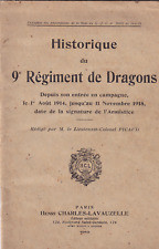 Historique regiment dragons d'occasion  Bagnols-sur-Cèze