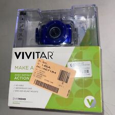 Cámara de acción de alta definición Vivitar cámara impermeable DVR783HD azul segunda mano  Embacar hacia Argentina
