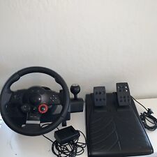 Logitech Driving Force GT Steering Wheel Pedals E-X5C19 w Power Cord PC PS2 PS3 for sale  Shipping to South Africa