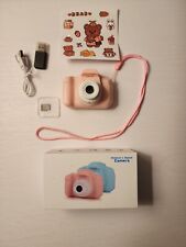Câmera digital infantil 1080P rosa primeira câmera comprar usado  Enviando para Brazil