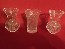 Petits vases cristal d'occasion  Évin-Malmaison