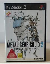 METAL GEAR SOLID 2 SONS OF LIBERTY PS2 PLAYSTATION 2 NTSC-JAP COMPLETO  usato  Licata