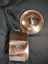 Antique Martelle A La Main 2 Qt Hand Hammered Copper Saucepan France for sale  Shipping to South Africa