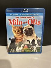 Las aventuras de Milo y Otis Blu-ray/DVD película familiar fuera de existencia Reg A gatos perros segunda mano  Embacar hacia Mexico