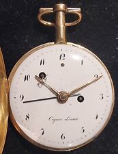 18ct gold pocket watch for sale  UK