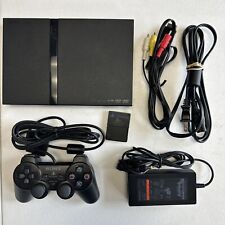 Used, PlayStation 2 PS2 Slim Console SCPH-79001 Complete Tested AV AC Cord Controller for sale  Shipping to South Africa