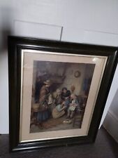 Antique victorian framed for sale  WIMBORNE