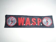 W.A.S.P. PARCHE BORDADO AVISPA segunda mano  Embacar hacia Argentina