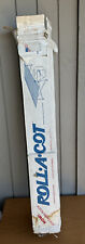 Vintage Camp Time Roll-A-Cot Folding Aluminum Camping Cot - Blue In Box for sale  Shipping to South Africa