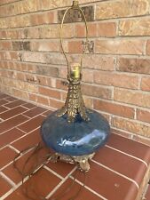 vintage glass lamp table for sale  Raymond