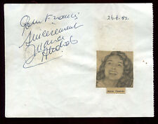 1959. autographe maria d'occasion  Dijon