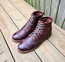 Chippewa X J Crew 1901J36 Service Boots Cordovan Size 10 D Made In USA for sale  Shipping to South Africa