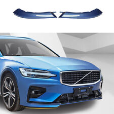 Protetor labial divisor dianteiro pintado de azul para Volvo V60 2020-2023 2 peças comprar usado  Enviando para Brazil