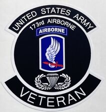 US Army 173rd Airborne Veteran Sticker Waterproof New D36, used for sale  Shipping to South Africa