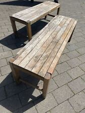 Hardwood benches for sale  BRENTWOOD
