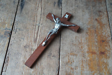 Vintage wooden crucifix for sale  NORWICH