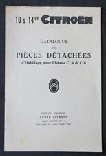 1929 catalog parts d'occasion  Expédié en Belgium