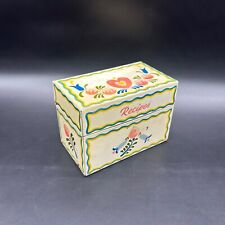 Vintage recipe box for sale  Ellington