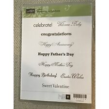 Stampin something celebrate for sale  Shipping to Ireland