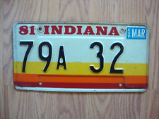 1981 plates license for sale  Joshua Tree