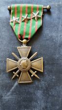 Medaille croix guerre d'occasion  Pradines