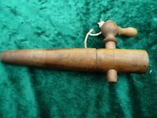 Vintage wooden spigot for sale  YEOVIL