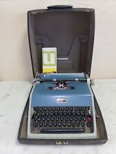 Used, Vintage Olivetti Underwood 21 Portable Manual Typewriter With Case Works! for sale  Shipping to South Africa