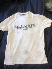 Balmain tshirt mens for sale  NEW MALDEN