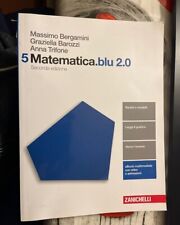 Matematica.blu 2.0 seconda usato  Italia