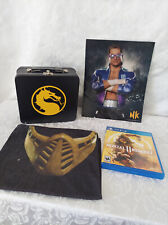 PS4 ⦑♡ဗⴰ Mortal Kombat 11 GameStop bônus exclusivo pré-venda lata envoltório escorpião comprar usado  Enviando para Brazil