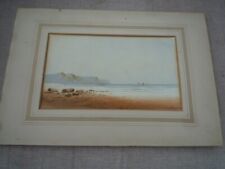 VINTAGEPAINTING WATER COLOUR   SEA SCAPE     SIGNED  T HAYDEN? for sale  Shipping to South Africa
