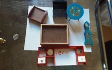 Small bundle  of Vintage Dolls House   furniture wood & plastic for sale  Shipping to South Africa