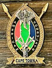 USMC MSG Marine Security Guard Detachment Cape Town, South Africa Challenge Coin, used for sale  Shipping to South Africa