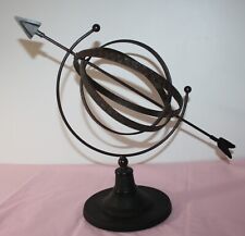 Metal rotating armillary for sale  Queenstown