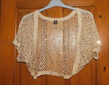 gold sequin bolero for sale  UTTOXETER