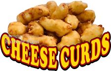 Cheese curds decal for sale  Vero Beach