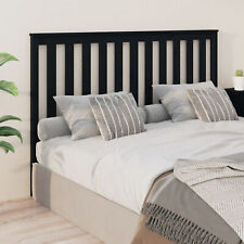 Bed headboard black for sale  SOUTHALL