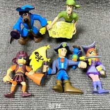 5PCS-sooby Doo Pirate Crew Mistério Mates Daphne Fred Mega Conjunto Boneco Cake Topper comprar usado  Enviando para Brazil