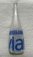 Jean Paul Gaultier Limited Edition EVIAN Glass 750ml (1.58PT) Water Bottle 2008 for sale  Shipping to Canada